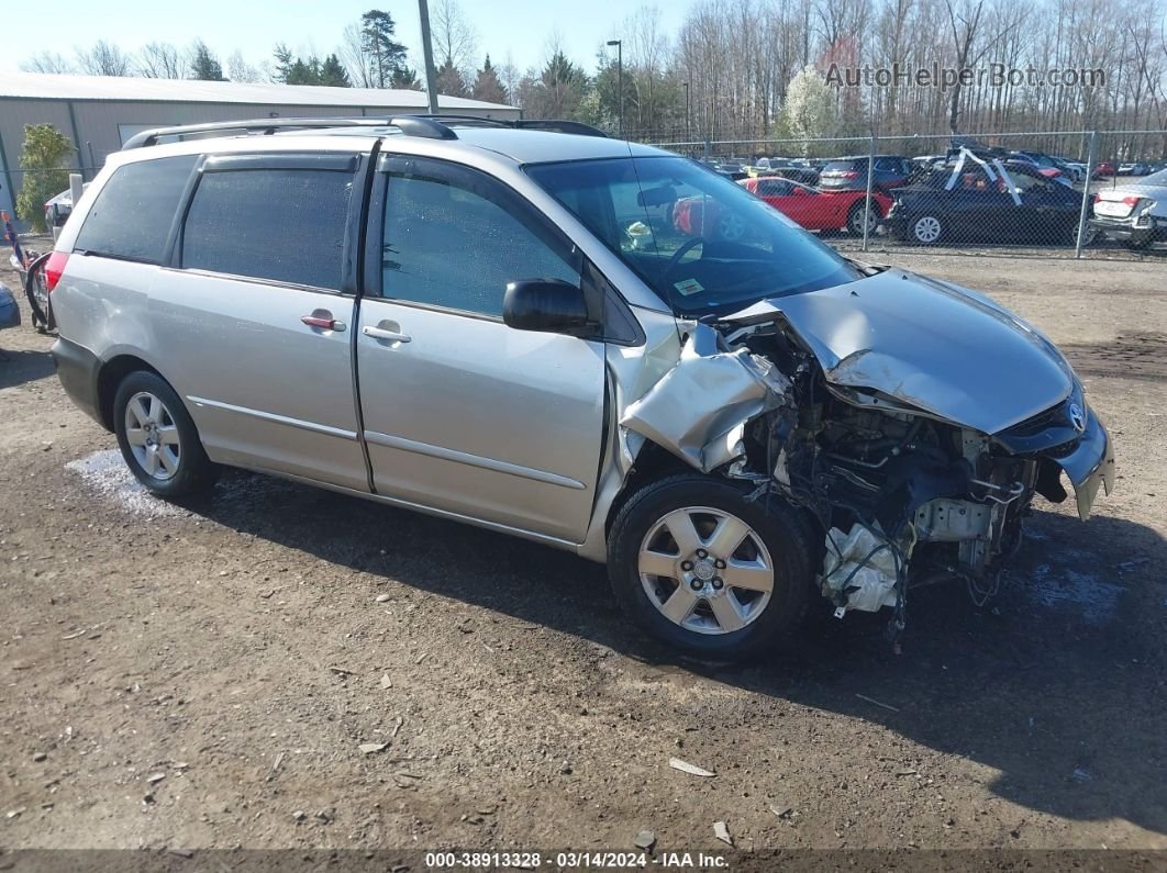 2007 Toyota Sienna Le Silver vin: 5TDZK23C87S068475