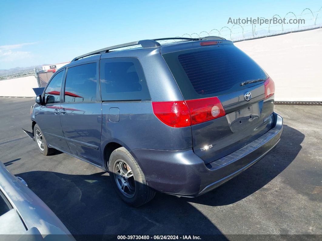 2007 Toyota Sienna Ce Blue vin: 5TDZK23C87S084403