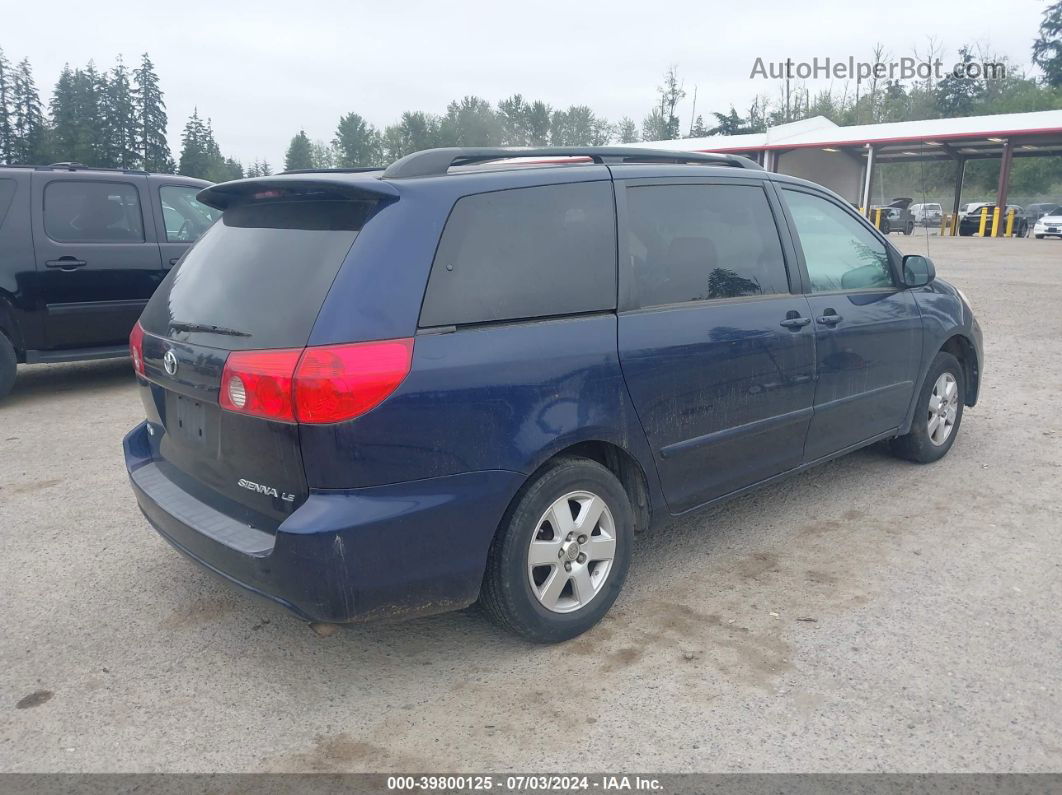 2007 Toyota Sienna Le Синий vin: 5TDZK23C97S051328