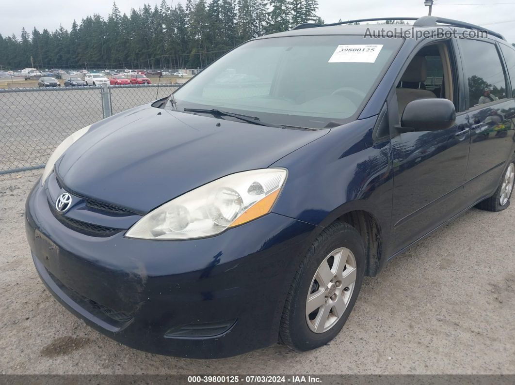 2007 Toyota Sienna Le Blue vin: 5TDZK23C97S051328