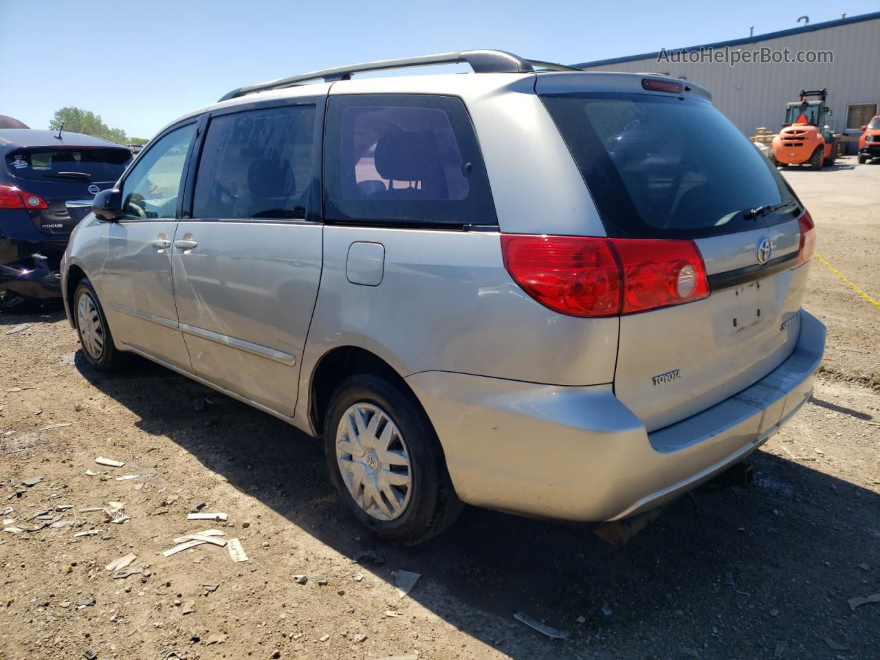 2007 Toyota Sienna Ce Silver vin: 5TDZK23C97S083468