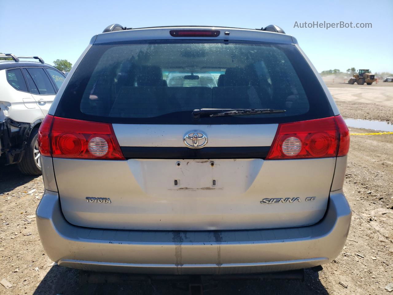 2007 Toyota Sienna Ce Silver vin: 5TDZK23C97S083468