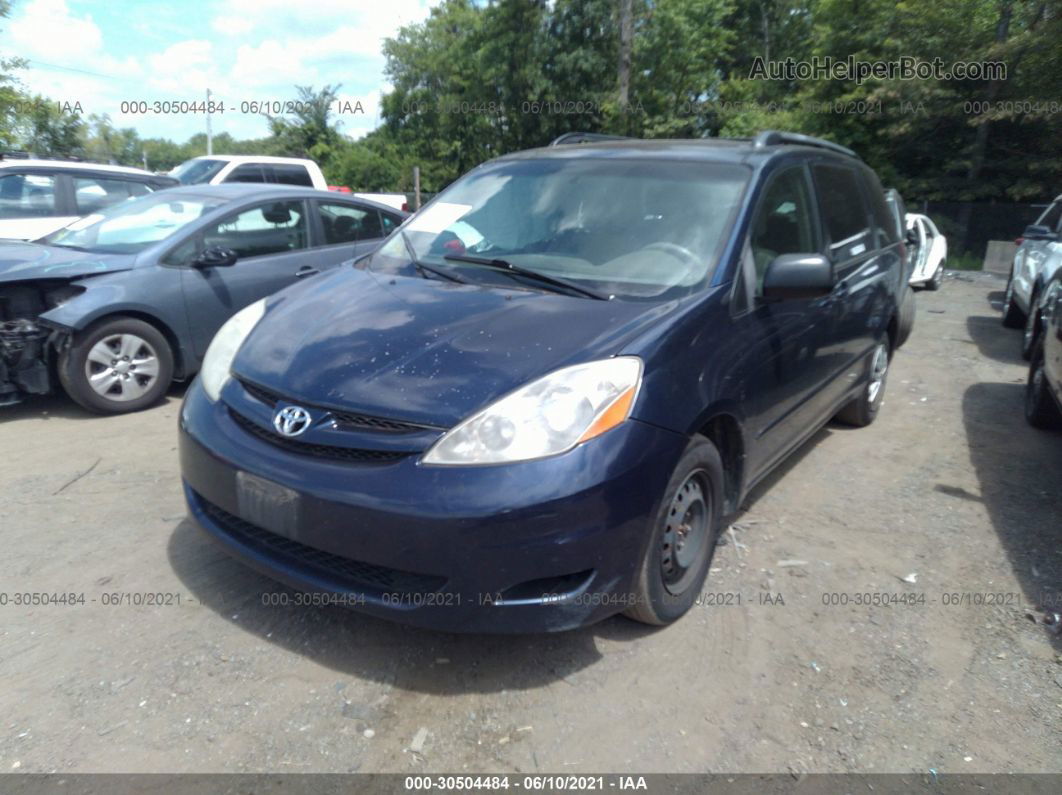 2007 Toyota Sienna Le Синий vin: 5TDZK23C97S096978