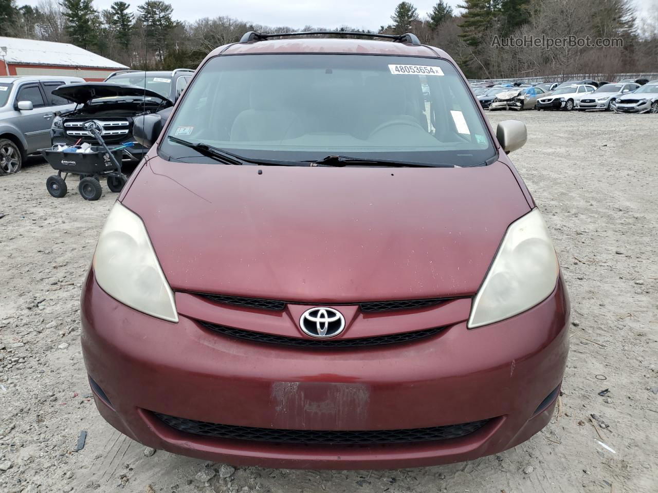 2007 Toyota Sienna Ce Red vin: 5TDZK23CX7S000503