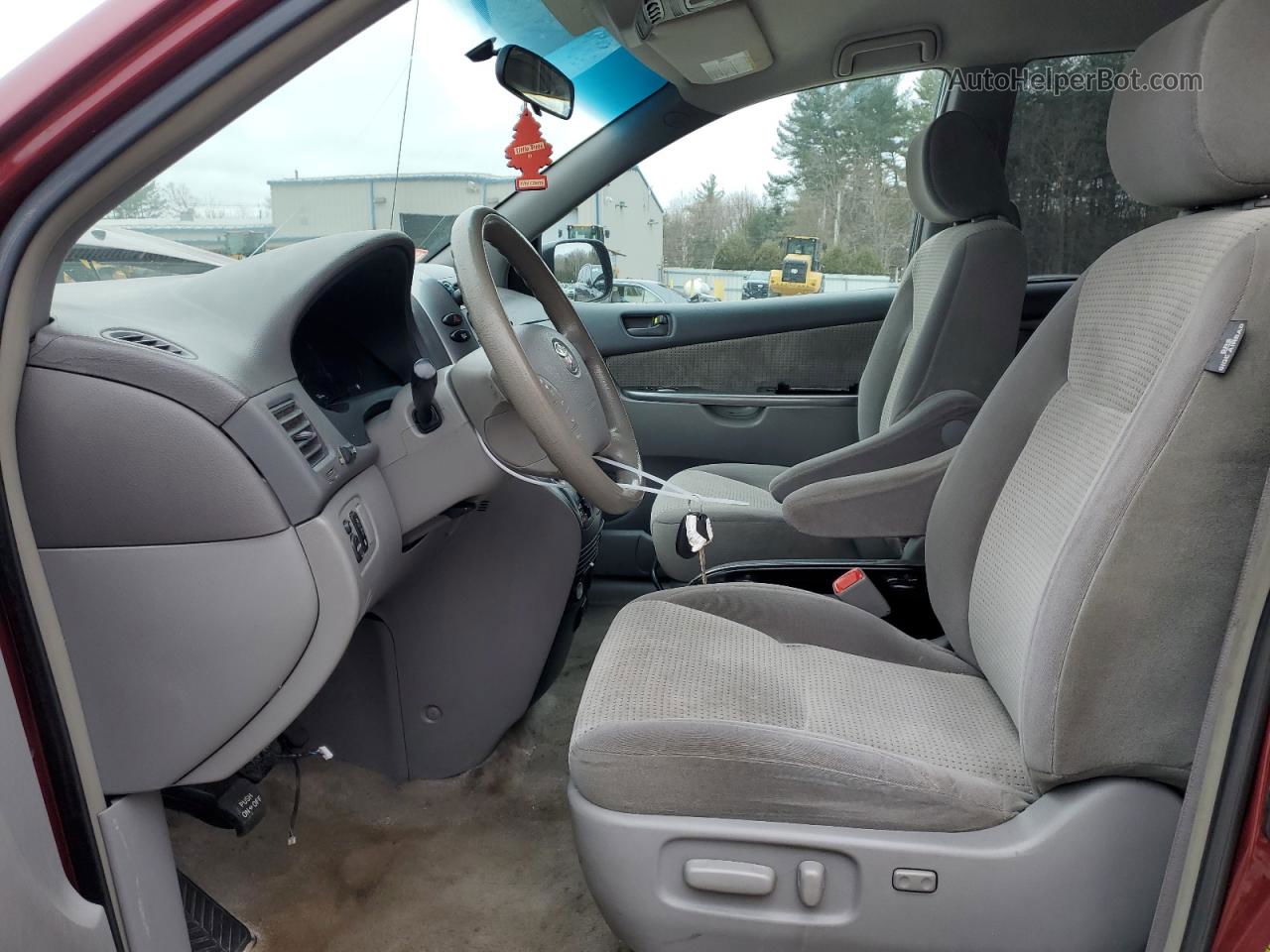 2007 Toyota Sienna Ce Red vin: 5TDZK23CX7S000503