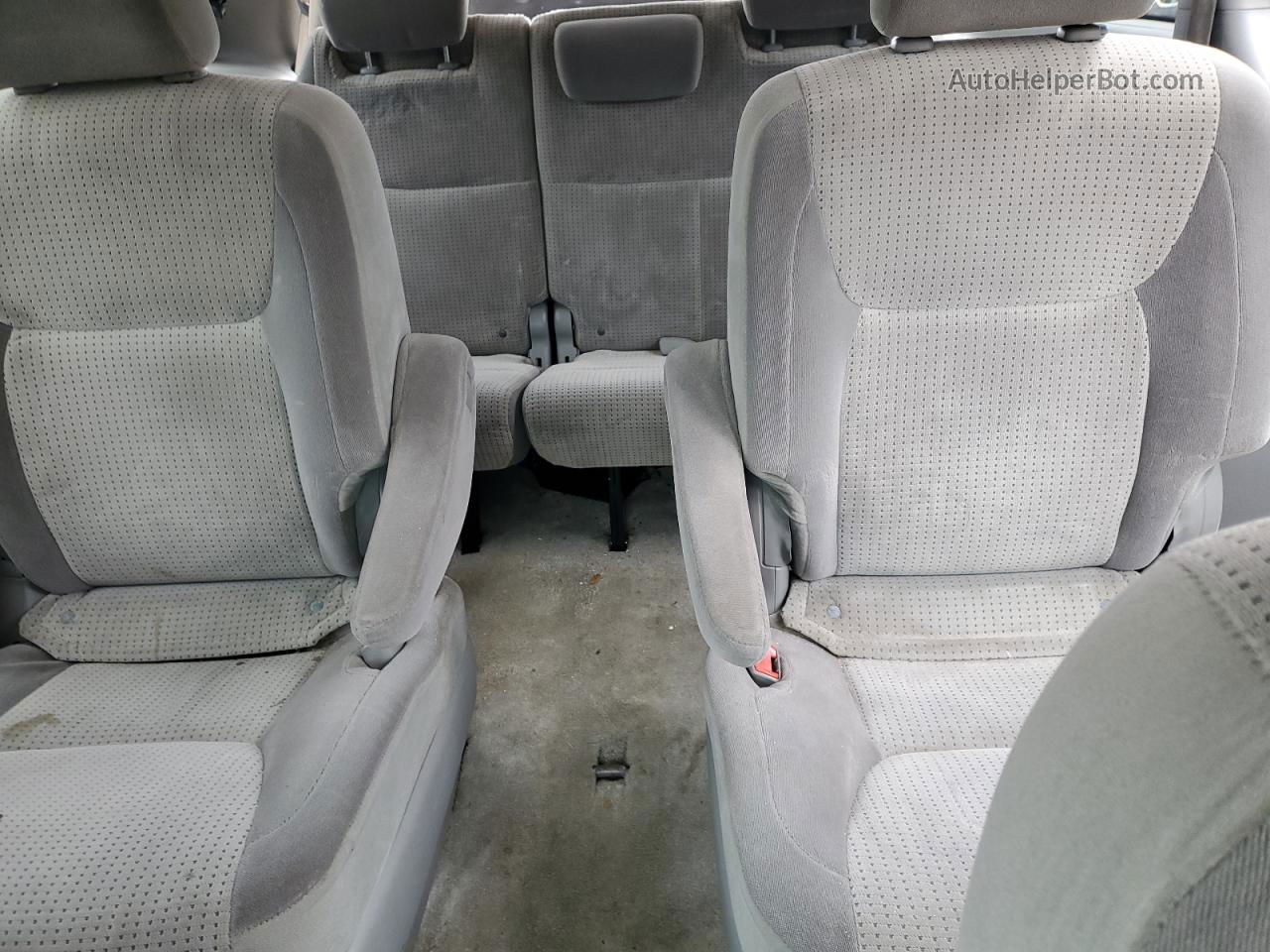 2007 Toyota Sienna Ce Красный vin: 5TDZK23CX7S000503