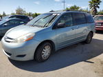 2007 Toyota Sienna Ce Blue vin: 5TDZK23CX7S082071