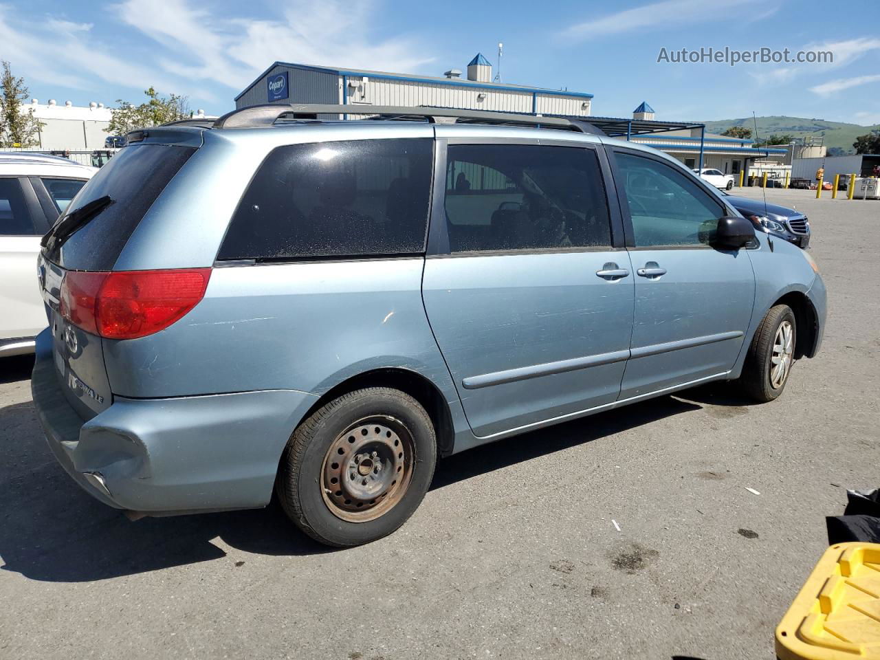 2007 Toyota Sienna Ce Синий vin: 5TDZK23CX7S082071