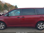 2014 Toyota Sienna L V6 7 Passenger Red vin: 5TDZK3DC1ES442247