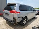 2014 Toyota Sienna  Silver vin: 5TDZK3DC1ES472087