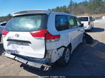 2014 Toyota Sienna L V6 7 Passenger White vin: 5TDZK3DC4ES455767