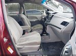 2014 Toyota Sienna L V6 7 Passenger Red vin: 5TDZK3DC5ES480726