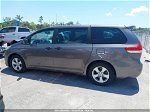 2014 Toyota Sienna L V6 7 Passenger Gray vin: 5TDZK3DC6ES442616