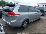 2014 Toyota Sienna L V6 7 Passenger Silver vin: 5TDZK3DC9ES473424