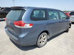 2014 Toyota Sienna  Blue vin: 5TDZK3DC9ES493527