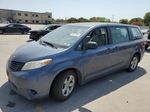 2014 Toyota Sienna  Blue vin: 5TDZK3DC9ES493527