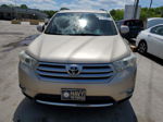 2011 Toyota Highlander Base Tan vin: 5TDZK3EH4BS034640