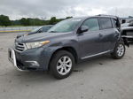 2011 Toyota Highlander Base Gray vin: 5TDZK3EH7BS043137