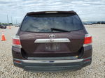 2011 Toyota Highlander Base Burgundy vin: 5TDZK3EH8BS025830