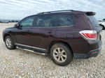 2011 Toyota Highlander Base Burgundy vin: 5TDZK3EH8BS025830