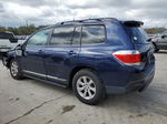 2011 Toyota Highlander Base Blue vin: 5TDZK3EH8BS033040