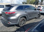 2016 Toyota Highlander Le Plus V6 Gray vin: 5TDZKRFH3GS123852