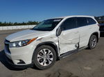 2016 Toyota Highlander Le White vin: 5TDZKRFH4GS185552