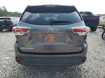 2016 Toyota Highlander Le Серый vin: 5TDZKRFH4GS185938