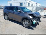 2016 Toyota Highlander Le V6 Серый vin: 5TDZKRFH9GS133298