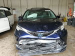 2022 Toyota Sienna Limited Blue vin: 5TDZRKEC5NS108257