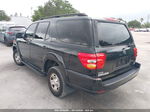 2002 Toyota Sequoia Sr5 V8 Black vin: 5TDZT34A02S071797