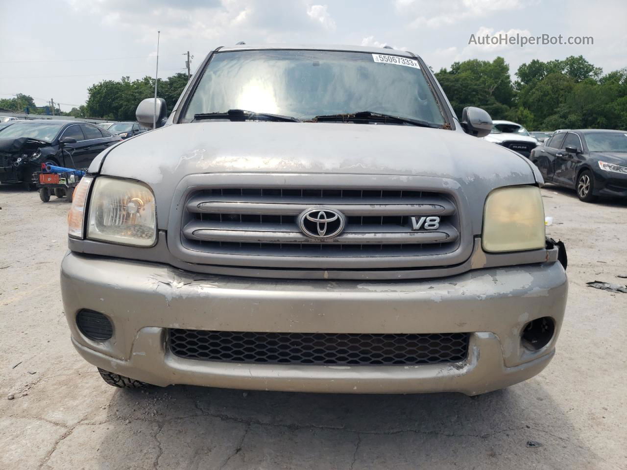 2002 Toyota Sequoia Sr5 Черный vin: 5TDZT34A02S108461