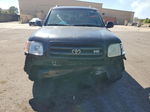 2002 Toyota Sequoia Sr5 Black vin: 5TDZT34A02S128435