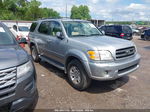 2002 Toyota Sequoia Sr5 V8 Silver vin: 5TDZT34A12S095896