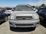 2002 Toyota Sequoia Sr5 Silver vin: 5TDZT34A22S100846