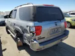 2002 Toyota Sequoia Sr5 Silver vin: 5TDZT34A22S100846