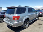 2002 Toyota Sequoia Sr5 Silver vin: 5TDZT34A22S137122