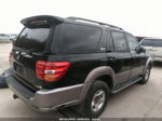 2002 Toyota Sequoia Sr5 Black vin: 5TDZT34A22S137203