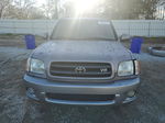 2002 Toyota Sequoia Sr5 Gray vin: 5TDZT34A42S070443