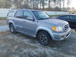 2002 Toyota Sequoia Sr5 Gray vin: 5TDZT34A42S070443