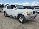 2002 Toyota Sequoia Sr5 White vin: 5TDZT34A42S119415