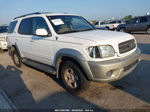 2002 Toyota Sequoia Sr5 White vin: 5TDZT34A52S069351