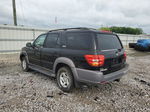 2002 Toyota Sequoia Sr5 Black vin: 5TDZT34A52S072010