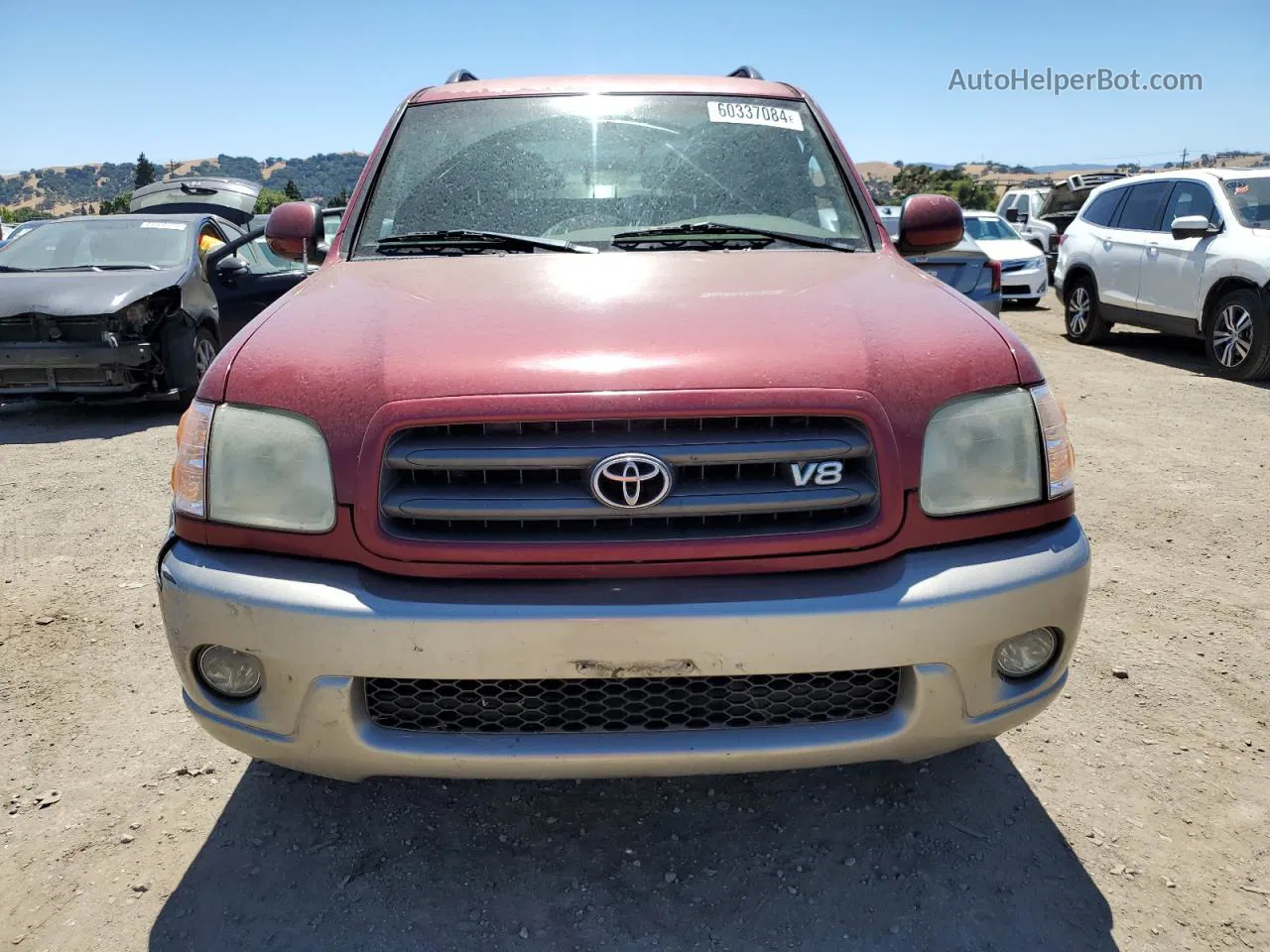 2002 Toyota Sequoia Sr5 Two Tone vin: 5TDZT34A52S086568