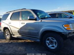 2002 Toyota Sequoia Sr5 Серебряный vin: 5TDZT34A52S104874