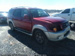 2002 Toyota Sequoia Sr5 V8 Maroon vin: 5TDZT34A62S106102