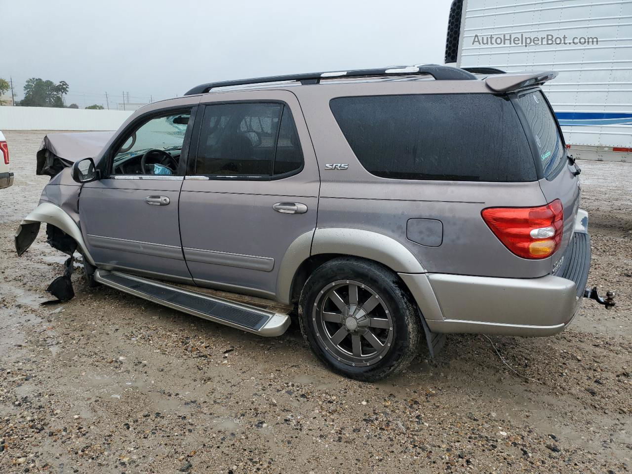 2002 Toyota Sequoia Sr5 Tan vin: 5TDZT34A62S107024