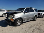 2002 Toyota Sequoia Sr5 Gray vin: 5TDZT34A72S063339