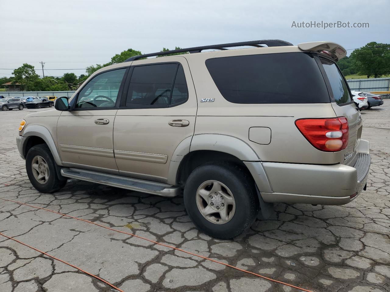 2002 Toyota Sequoia Sr5 Gold vin: 5TDZT34A72S064054