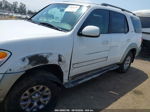 2002 Toyota Sequoia Sr5 V8 White vin: 5TDZT34A72S068718